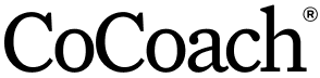 CoCoach logo in black – your always-on partner in growing your coaching business.