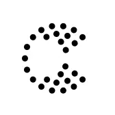 CoCoach compact logo black dots on white – your always-on partner in growing your coaching business.